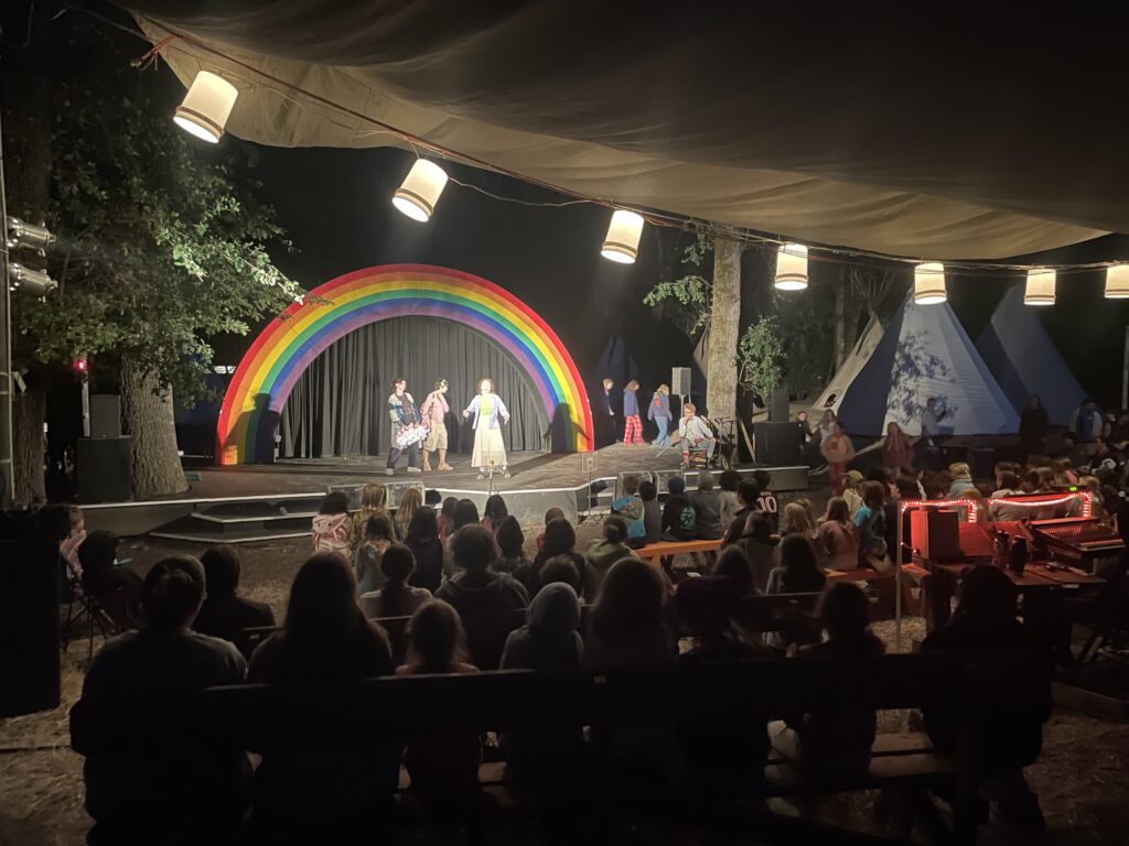 Session A Tipi skit night